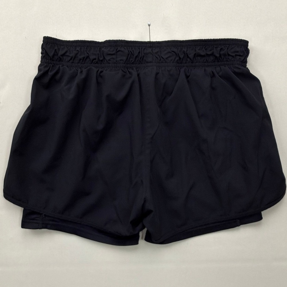 Legend 2-in-1 Athletic Shorts Womens M Compression Liner Black Solid Regular